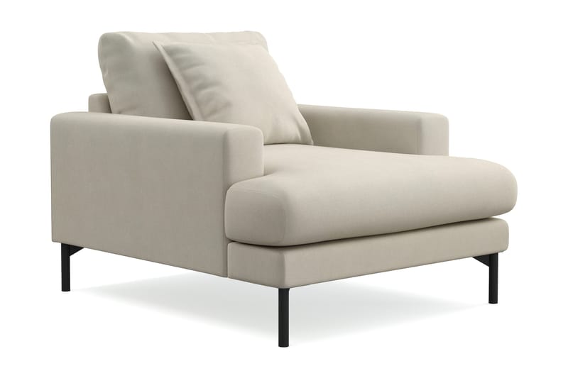 Menard Premium -nojatuoli kankaasta - Beige - Huonekalut - Tuoli & nojatuoli - Nojatuoli & lepotuoli