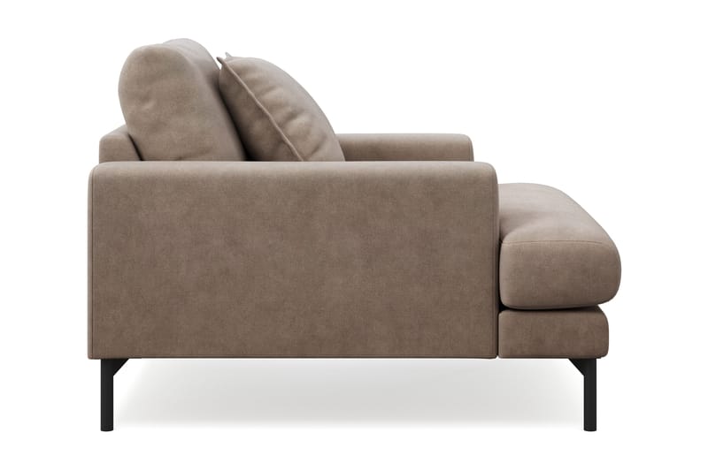 Menard Premium -nojatuoli kankaasta - Ruskea - Huonekalut - Tuoli & nojatuoli - Nojatuoli & lepotuoli