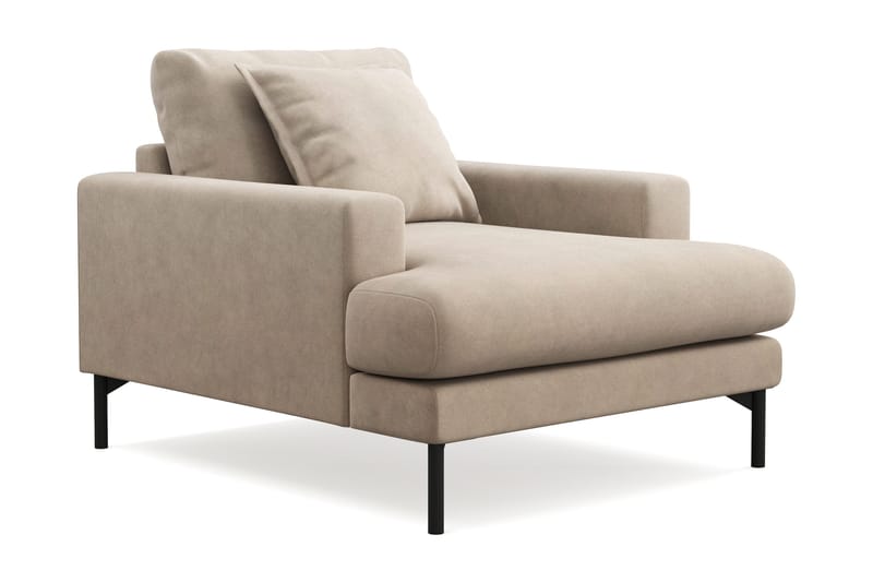 Menard Premium -nojatuoli kankaasta - Beige - Huonekalut - Tuoli & nojatuoli - Nojatuoli & lepotuoli