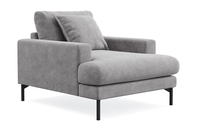 Menard Premium nojatuoli chenillestä - Harmaa - Huonekalut - Tuoli & nojatuoli - Nojatuoli & lepotuoli