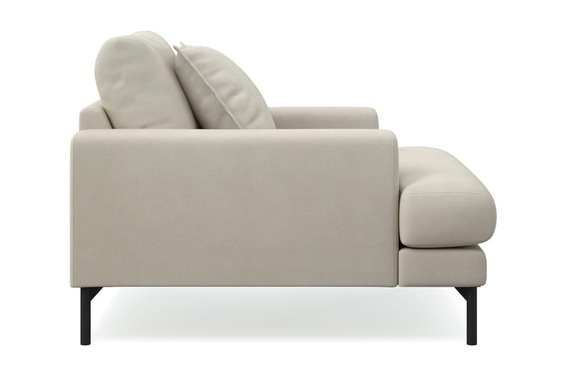 Menard Premium -nojatuoli kankaasta - Beige - Huonekalut - Tuoli & nojatuoli - Nojatuoli & lepotuoli