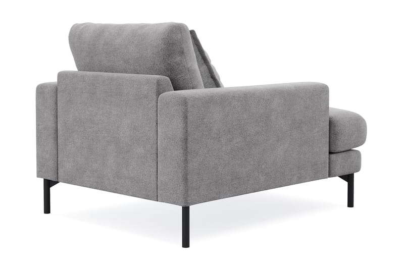 Menard Premium nojatuoli chenillestä - Harmaa - Huonekalut - Tuoli & nojatuoli - Nojatuoli & lepotuoli