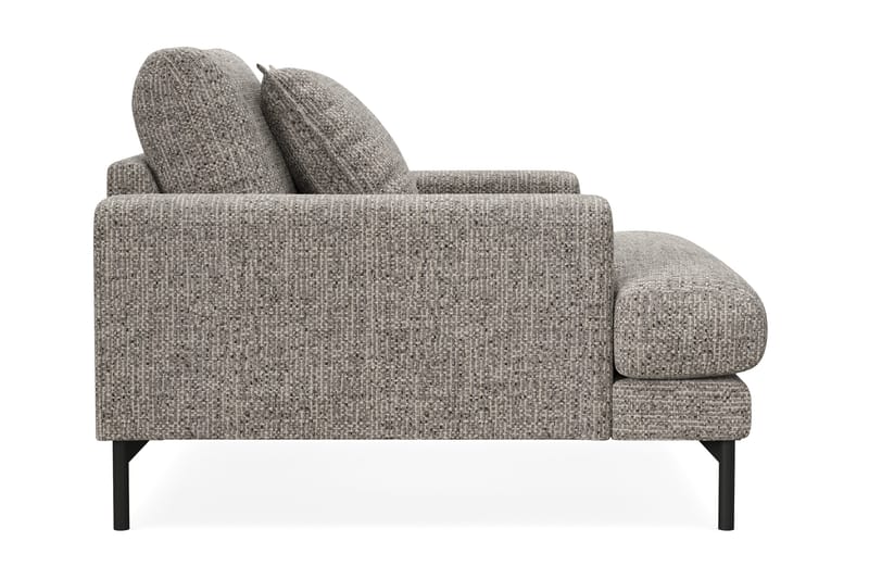 Menard Premium Nojatuoli Chenillellä - Harmaa - Huonekalut - Tuoli & nojatuoli - Nojatuoli & lepotuoli