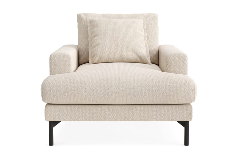 Menard Premium Nojatuoli Chenillellä - Vaalea beige - Huonekalut - Tuoli & nojatuoli - Nojatuoli & lepotuoli