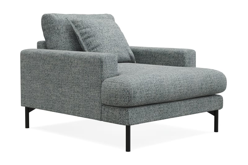 Menard Premium Nojatuoli Chenillellä - Harmaa/Sininen - Huonekalut - Tuoli & nojatuoli - Nojatuoli & lepotuoli