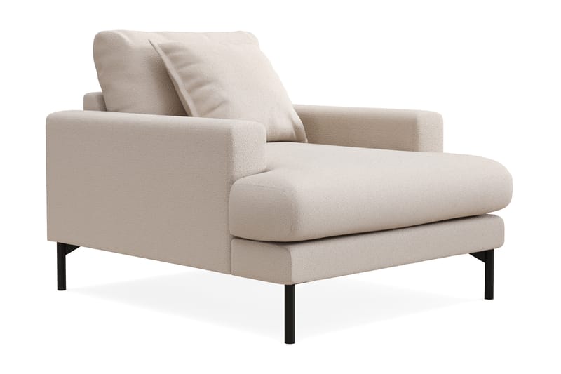Menard Premium Nojatuoli Bouclélla - Vaalea beige - Huonekalut - Tuoli & nojatuoli - Nojatuoli & lepotuoli