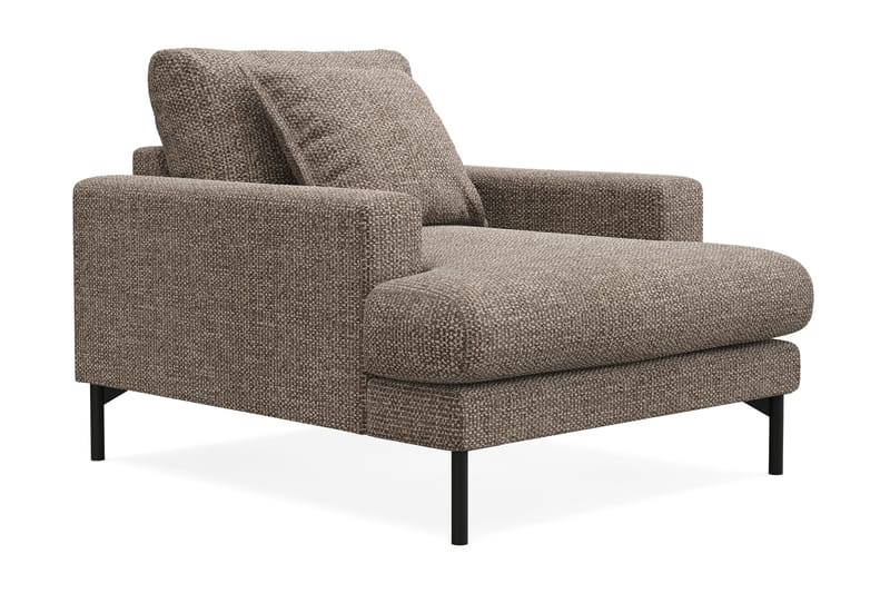 Menard Premium Nojatuoli Chenillellä - Ruskea - Huonekalut - Tuoli & nojatuoli - Nojatuoli & lepotuoli