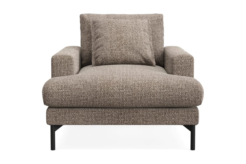 Menard Premium Nojatuoli Chenillellä - Ruskea - Huonekalut - Tuoli & nojatuoli - Nojatuoli & lepotuoli