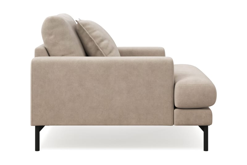 Menard Premium -nojatuoli kankaasta - Beige - Huonekalut - Tuoli & nojatuoli - Nojatuoli & lepotuoli