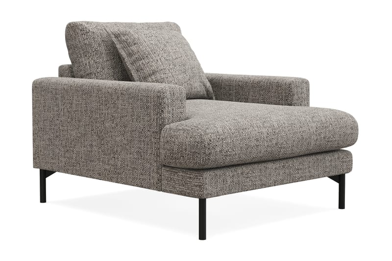 Menard Premium Nojatuoli Chenillellä - Harmaa - Huonekalut - Tuoli & nojatuoli - Nojatuoli & lepotuoli