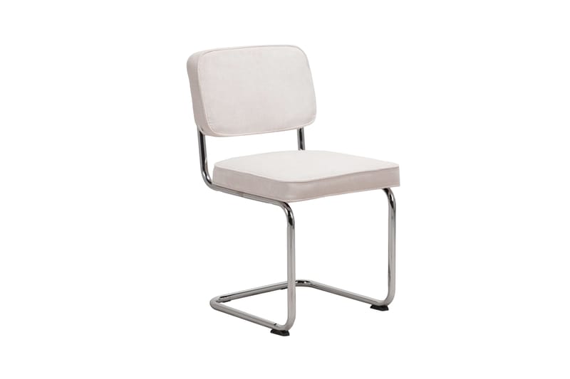 Milva ruokatuoli, Beige/Kromi