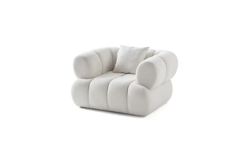 Mississauga Nojatuoli - Valkoinen - Huonekalut - Tuoli & nojatuoli - Nojatuoli & lepotuoli