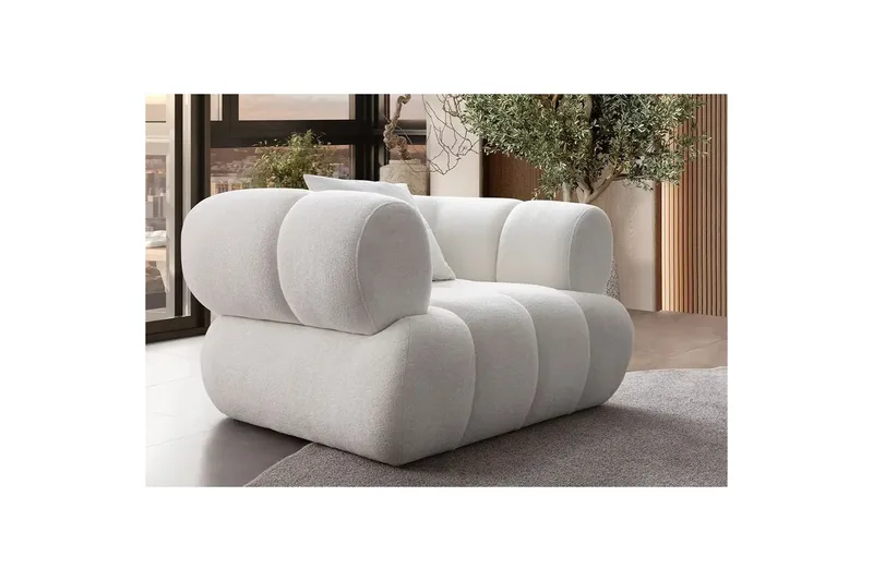 Mississauga Nojatuoli - Valkoinen - Huonekalut - Tuoli & nojatuoli - Nojatuoli & lepotuoli