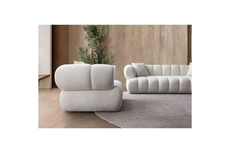 Mississauga Nojatuoli - Valkoinen - Huonekalut - Tuoli & nojatuoli - Nojatuoli & lepotuoli