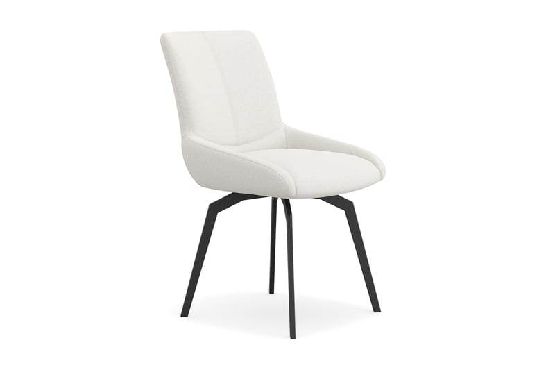 Mora Pyörivä tuoli - Vaalea beige - Huonekalut - Tuoli & nojatuoli - Ruokapöydän tuolit