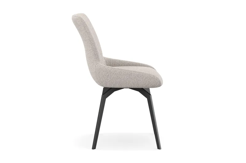 Mora Pyörivä tuoli - Tummabeige - Huonekalut - Tuoli & nojatuoli - Ruokapöydän tuolit