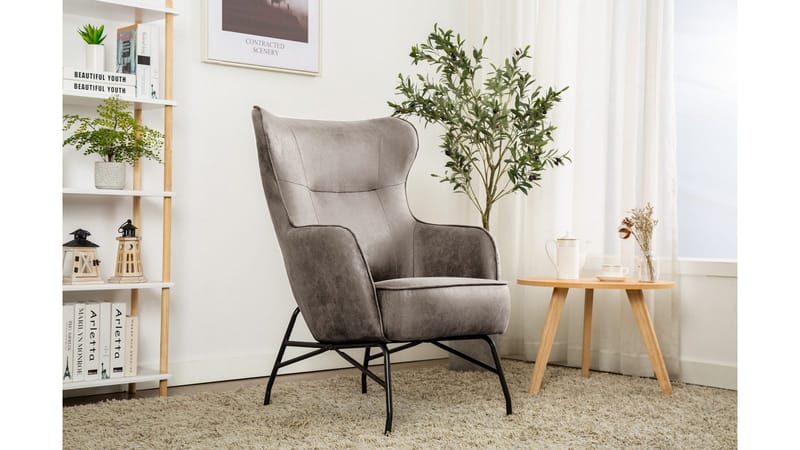 Morvella-nojatuoli, Harmaa