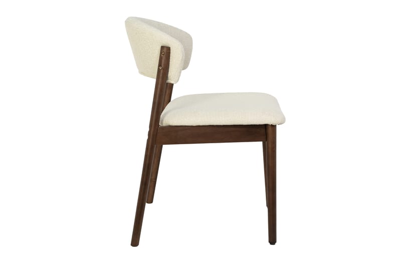 Nala Ruokatuoli Puuta Kangasistuimella - Beige - Huonekalut - Tuoli & nojatuoli - Ruokapöydän tuolit