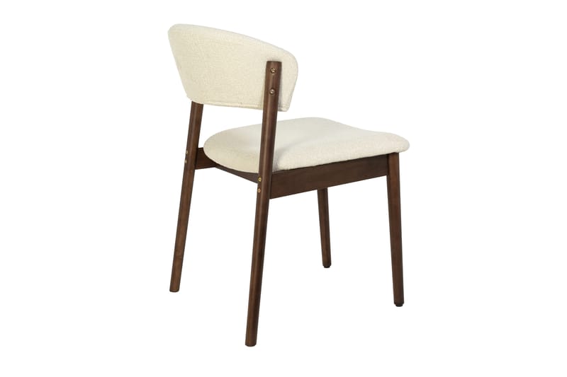 Nala Ruokatuoli Puuta Kangasistuimella - Beige - Huonekalut - Tuoli & nojatuoli - Ruokapöydän tuolit