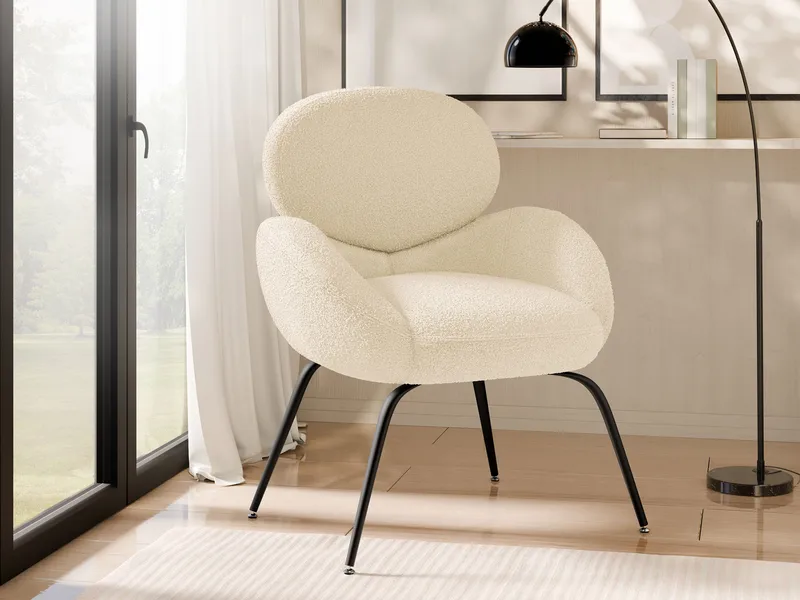 Neylin Nojatuoli - Beige - Huonekalut - Tuoli & nojatuoli - Nojatuoli & lepotuoli