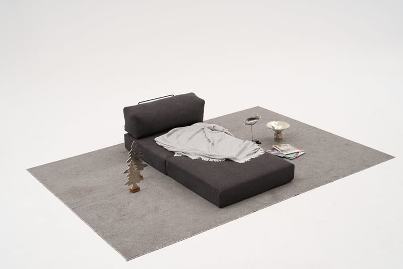 1-istuttava sohva Atelier Del Sofa Comfort Rest - Antrasiitti - Huonekalut - Tuoli & nojatuoli - Nojatuoli & lepotuoli - Vuodetuoli