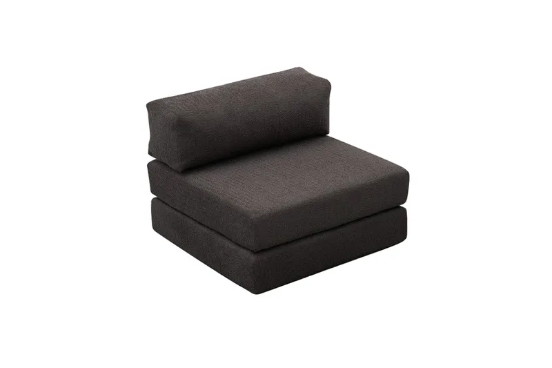 1-istuttava sohva Atelier Del Sofa Comfort Rest, Antrasiitti
