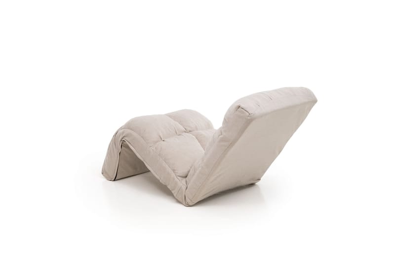 1-istuttava vuodesohva Atelier Del Sofa Fuwa Single (60 x 50 x 60 cm) Kermanvärinen - Huonekalut - Tuoli & nojatuoli - Nojatuoli & lepotuoli - Vuodetuoli