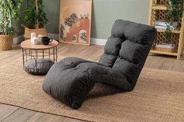 1-istuttava vuodesohva Atelier Del Sofa Fuwa Single (60 x 50 x 60 cm) Tummanharmaa - Tummanharmaa - Huonekalut - Tuoli & nojatuoli - Nojatuoli & lepotuoli - Vuodetuoli