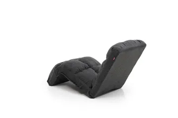 1-istuttava vuodesohva Atelier Del Sofa Fuwa Single (60 x 50 x 60 cm) Tummanharmaa - Tummanharmaa - Huonekalut - Tuoli & nojatuoli - Nojatuoli & lepotuoli - Vuodetuoli
