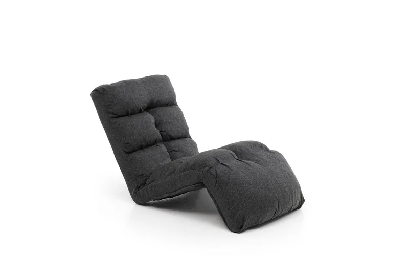 1-istuttava vuodesohva Atelier Del Sofa Fuwa Single (60 x 50 x 60 cm) Tummanharmaa, Tummanharmaa