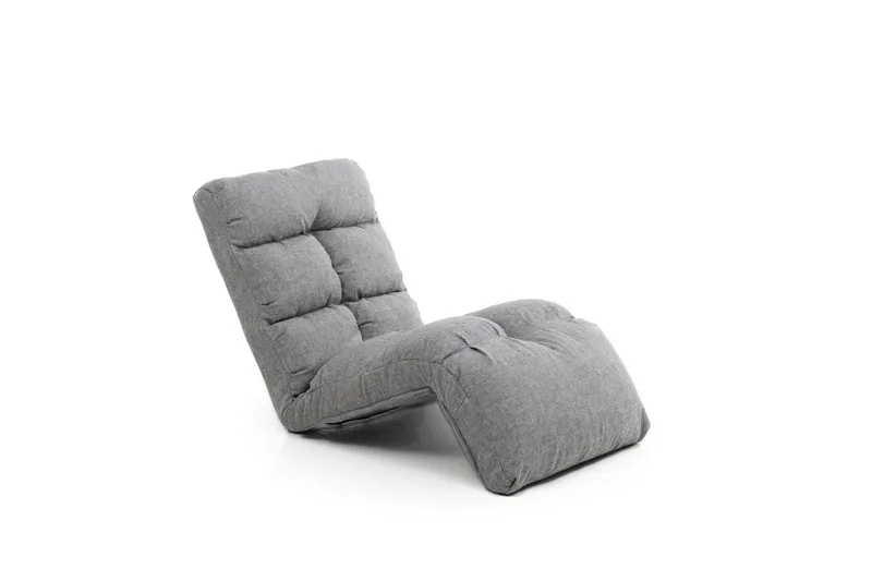 1-istuttava vuodesohva Atelier Del Sofa Fuwa Single (60 x 50 x 60 cm) Vaaleanharmaa, Vaaleanharmaa