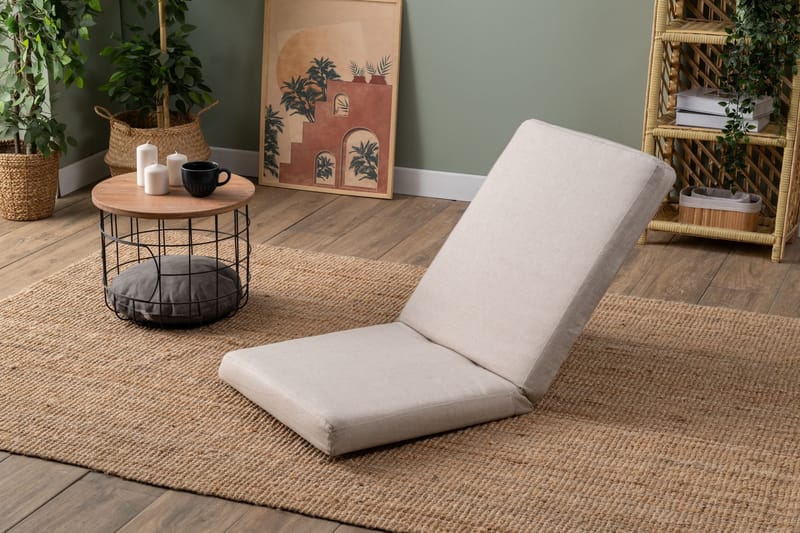 1-istuttava vuodesohva Atelier Del Sofa Tera Single (55 x 65 x 60 cm) Kermanvärinen - Huonekalut - Tuoli & nojatuoli - Nojatuoli & lepotuoli - Vuodetuoli