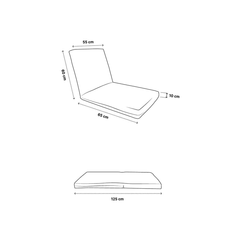 1-istuttava vuodesohva Atelier Del Sofa Tera Single (55 x 65 x 60 cm) Tummanharmaa - Tummanharmaa - Huonekalut - Tuoli & nojatuoli - Nojatuoli & lepotuoli - Vuodetuoli