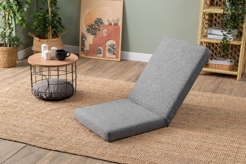 1-istuttava vuodesohva Atelier Del Sofa Tera Single (55 x 65 x 60 cm) Vaaleanharmaa - Vaaleanharmaa - Huonekalut - Tuoli & nojatuoli - Nojatuoli & lepotuoli - Vuodetuoli