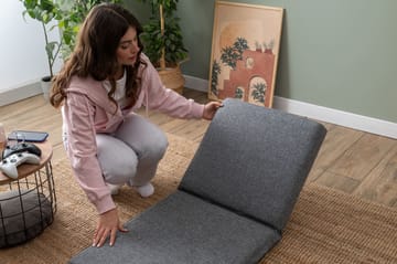 1-istuttava vuodesohva Atelier Del Sofa Tera Single (55 x 65 x 60 cm) Vaaleanharmaa - Vaaleanharmaa - Huonekalut - Tuoli & nojatuoli - Nojatuoli & lepotuoli - Vuodetuoli