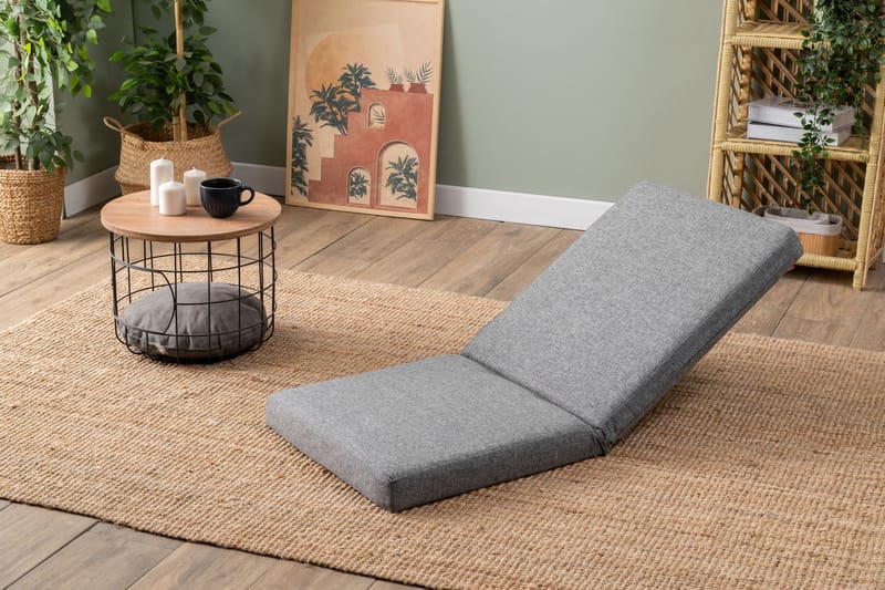 1-istuttava vuodesohva Atelier Del Sofa Tera Single (55 x 65 x 60 cm) Vaaleanharmaa - Vaaleanharmaa - Huonekalut - Tuoli & nojatuoli - Nojatuoli & lepotuoli - Vuodetuoli