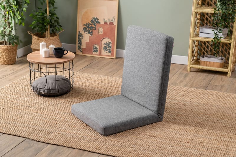 1-istuttava vuodesohva Atelier Del Sofa Tera Single (55 x 65 x 60 cm) Vaaleanharmaa - Vaaleanharmaa - Huonekalut - Tuoli & nojatuoli - Nojatuoli & lepotuoli - Vuodetuoli