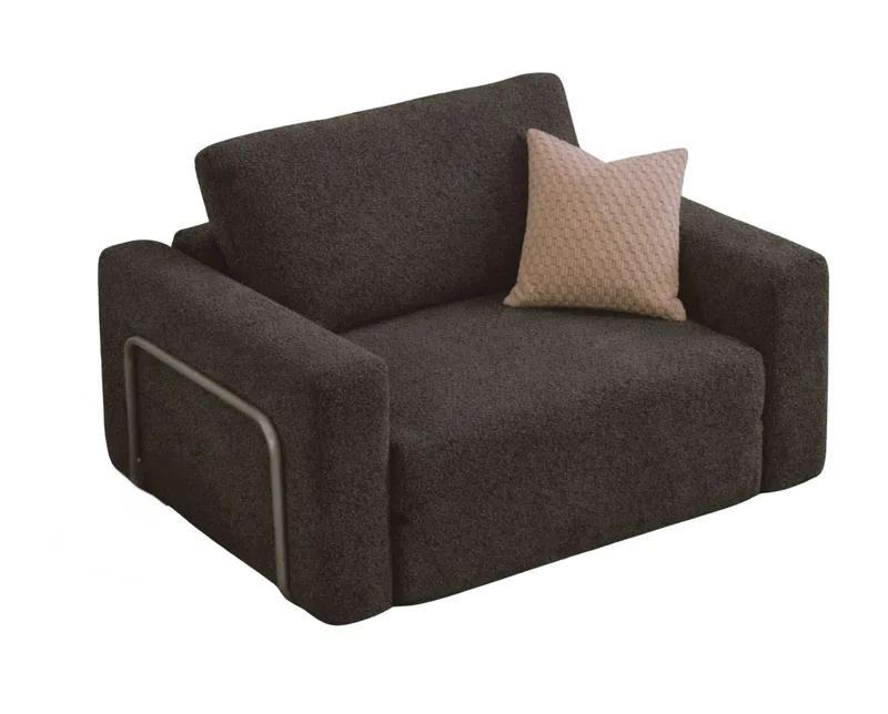 1-istuttava vuodesohva Atelier Del Sofa Wello Single (80 x 70 cm) Antrasiitti, Antrasiitti