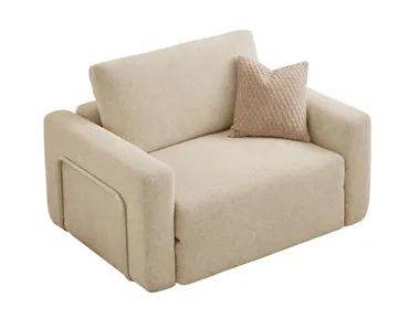 1-istuttava vuodesohva Atelier Del Sofa Wello Single (80 x 70 cm) Kermanvärinen
