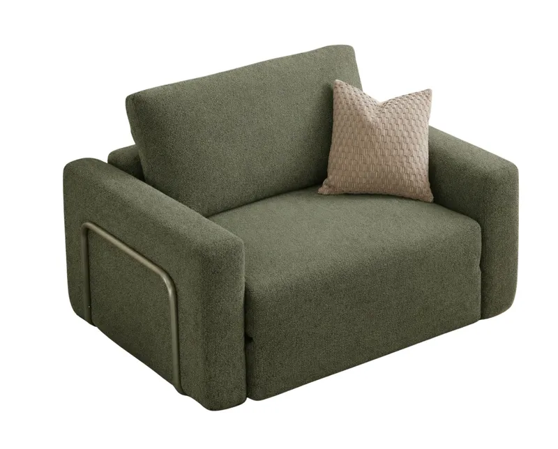 1-istuttava vuodesohva Atelier Del Sofa Wello Single (80 x 70 cm) Vihreä, undefined