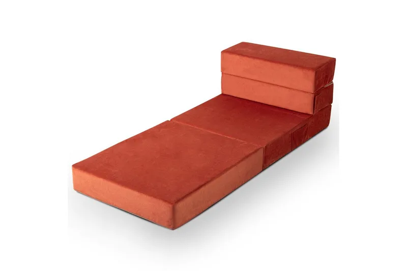 1-istuttava vuodesohva Maroubridgelcrest Oranssi - Oranssi - Huonekalut - Tuoli & nojatuoli - Nojatuoli & lepotuoli - Vuodetuoli