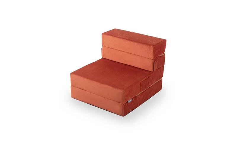 1-istuttava vuodesohva Maroubridgelcrest Oranssi - Oranssi - Huonekalut - Tuoli & nojatuoli - Nojatuoli & lepotuoli - Vuodetuoli