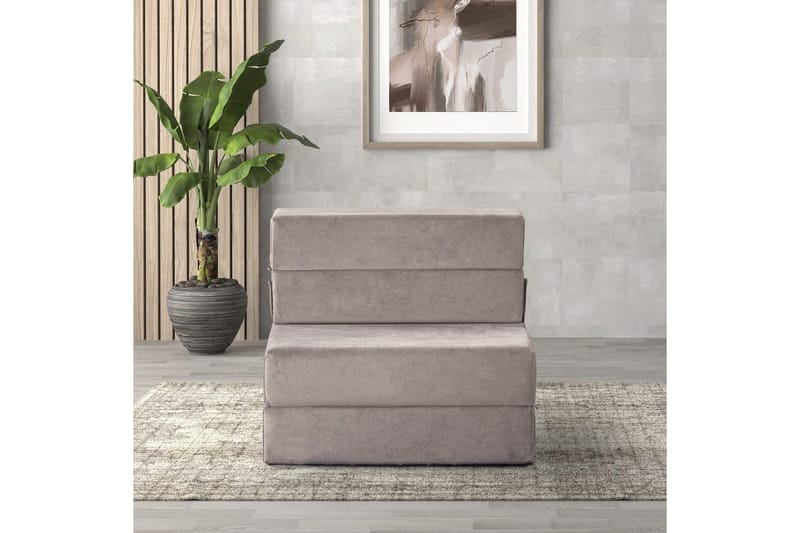 1-istuttava vuodesohva Maroubridgelcrest Vaaleanharmaa - Vaaleanharmaa - Huonekalut - Tuoli & nojatuoli - Nojatuoli & lepotuoli - Vuodetuoli