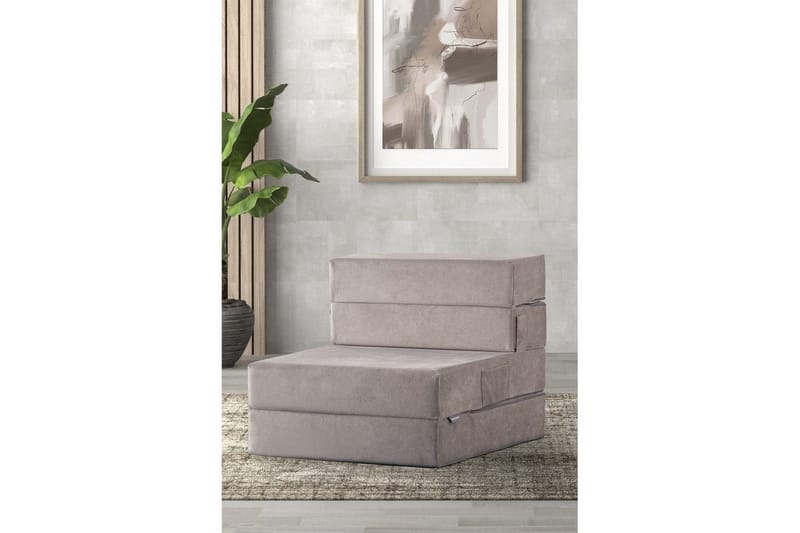 1-istuttava vuodesohva Maroubridgelcrest Vaaleanharmaa - Vaaleanharmaa - Huonekalut - Tuoli & nojatuoli - Nojatuoli & lepotuoli - Vuodetuoli