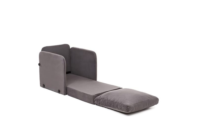 1-istuttava vuodesohva Rubby Harmaa - Harmaa - Huonekalut - Tuoli & nojatuoli - Nojatuoli & lepotuoli - Vuodetuoli