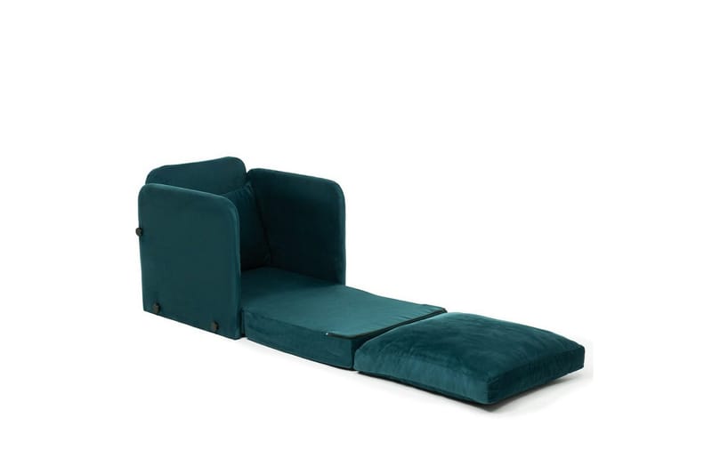 1-istuttava vuodesohva Rubby Petroli vihreä - Petroli vihreä - Huonekalut - Tuoli & nojatuoli - Nojatuoli & lepotuoli - Vuodetuoli