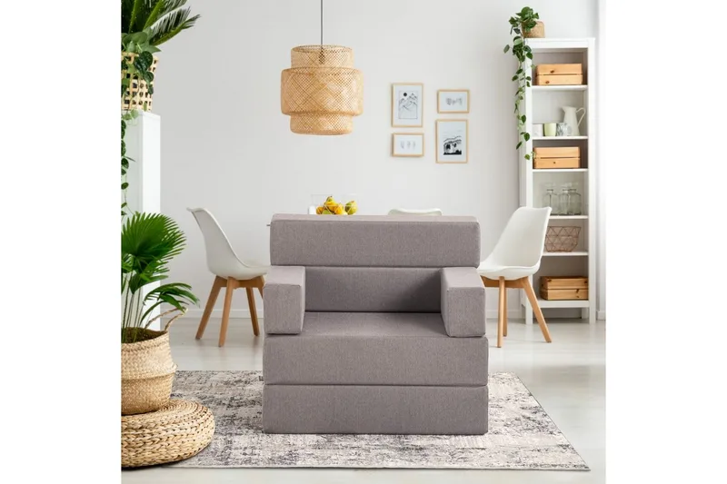 1-istuttava vuodesohva Yoraemere Harmaa - Vaaleanharmaa - Huonekalut - Tuoli & nojatuoli - Nojatuoli & lepotuoli - Vuodetuoli