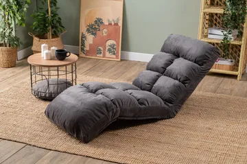 1-Seat Sofa-Bed Atelier Del Sofa Harmaa - Huonekalut - Tuoli & nojatuoli - Nojatuoli & lepotuoli - Vuodetuoli