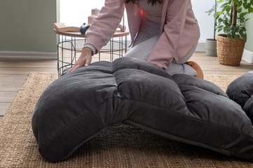 1-Seat Sofa-Bed Atelier Del Sofa Harmaa - Huonekalut - Tuoli & nojatuoli - Nojatuoli & lepotuoli - Vuodetuoli