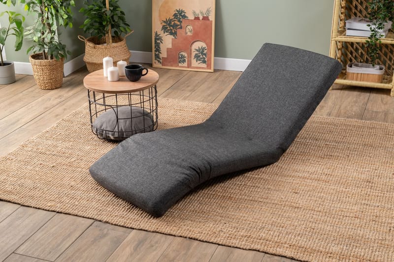 1-Seat Sofa-Bed Atelier Del Sofa Tummanharmaa - Tummanharmaa - Huonekalut - Tuoli & nojatuoli - Nojatuoli & lepotuoli - Vuodetuoli